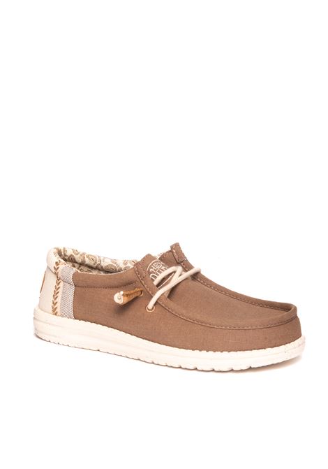 Beige break wally sneaker HEY DUDE | 40015WALLY BREAK-0Y8